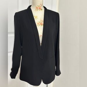 H&M blazer black size 12